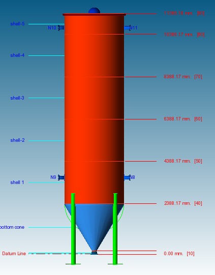 SODA ASH STORAGE TANK